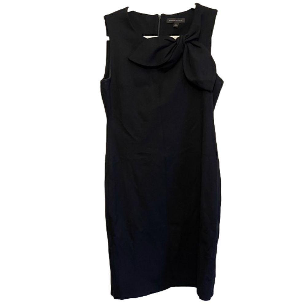 Banana republic black dress size 6